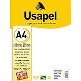 Papel A4 Couche Usapel Matte Branco 180g. - Caixa com 50, Filiperson, 25000, Branca