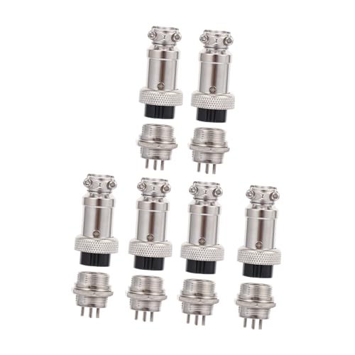 Set de 12 conectores de aviación macho y hembra miniatura 1