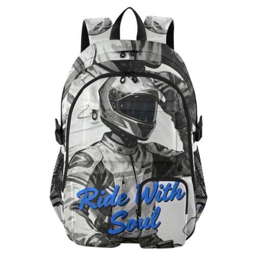 Mochila para portátil ergonómica Soul College con compartimentos para oficina y uso escolar