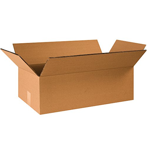 Image of Tape Logic TLHD24128DW Double Wall Boxes, 24 inch x 12 inch x 8 inch, Kraft (Pack of 15)