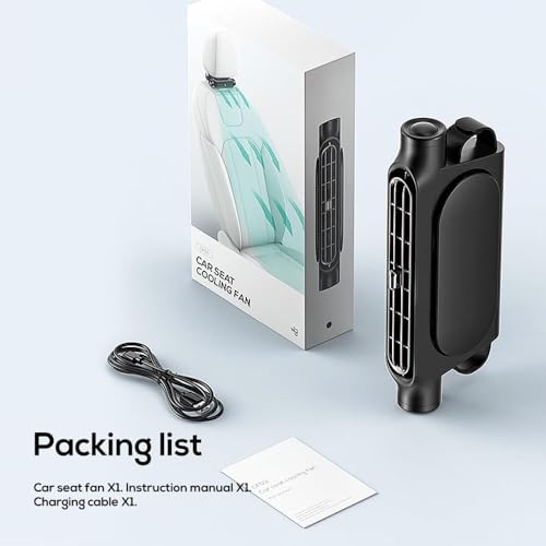 Ventilateur arrière USB silencieux pour Renault Scenic E-Tech 2023-2025