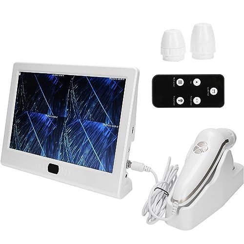 GEJLELDS 33 cm huidhoofdhuid detector, follikel huid haar analysator, elegant uiterlijk, eenvoudige bediening, intuïtief en helder, multifunctioneel, oplaadbaar, handiger