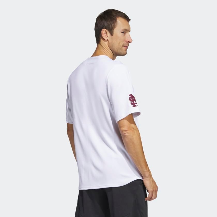 Miniatura 3 de adidas Bulldogs Retail Baseball Jersey Men's, White