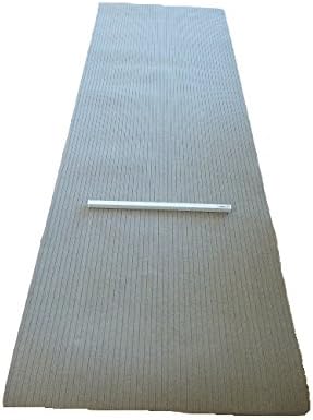 Dartsmat 100 x 300 cm Beige Steel Tip Darts Mat Hard TOUGH with Oche Dart