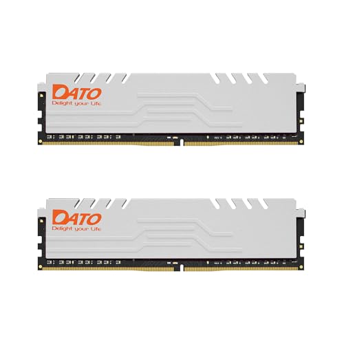 RAM DDR4 3200 MHz PC4-25600 DATO 32Go kit mémoire PC gamer blanc