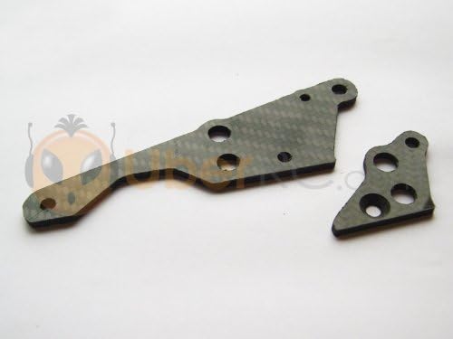 Brand New UberRC True Carbon Fiber Engine Brace Set for HPI Baja 5B 5T 5SC