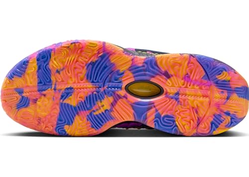 Lebron XXI SE Summerverse Big Kids' Basketball Shoes (FN5040-500, Hyper Violet/Obsidian/University Gold/Hyper Royal) Size 5.53