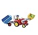 PLAYMOBIL 1.2.3 6964, Tractor con Remolque, a Partir de 1.5 Años