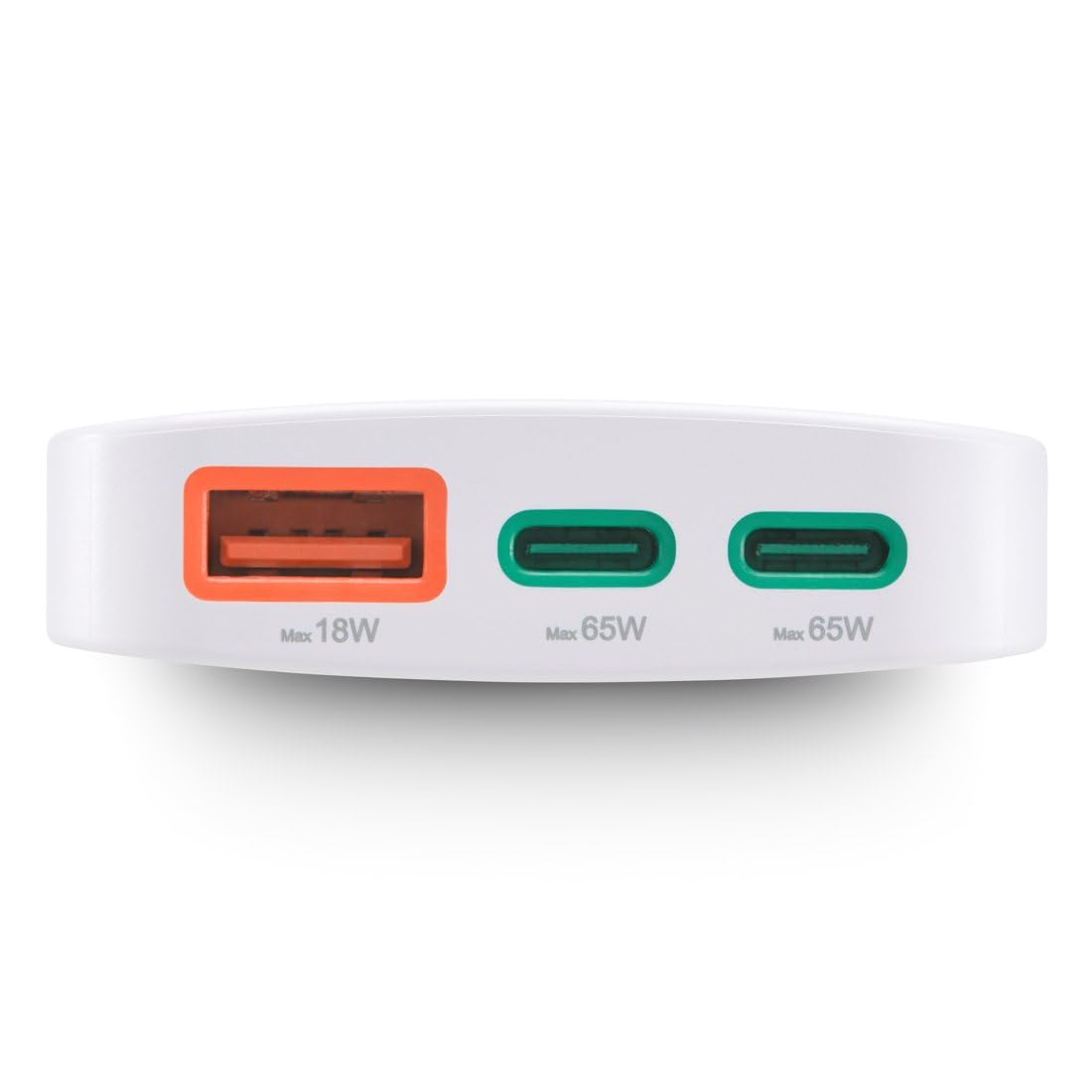 Hama składana przenośna szybka uniwersalna ładowarka sieciowa GAN 65W do smartfona, smartwatcha, tabletu, słuchawek 2x USB-C 1x USB-A biała