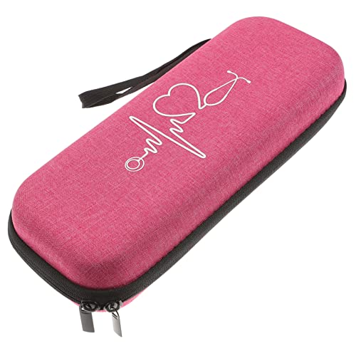 JECOMPRIS 1 Pc bolsa de almacenamiento de contenedor de accesorios para estuche fonendoscopio estuche para caso de Rosy