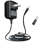 [PSE認証]DC 6V 1A 電源アダプター、AC 100-240V 50/60Hz から DC 6V 1A/1000mA 6W アダプター、腕血圧モニターやその他の 6V デバイス用、安定して柔軟に使用できる 1.8m の長いケーブル