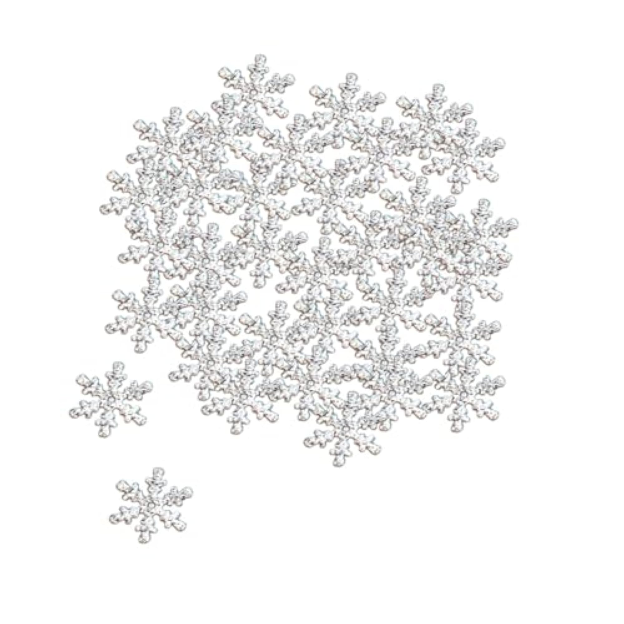 Snowflake Confetti Table Decorations for Birthday & Wedding