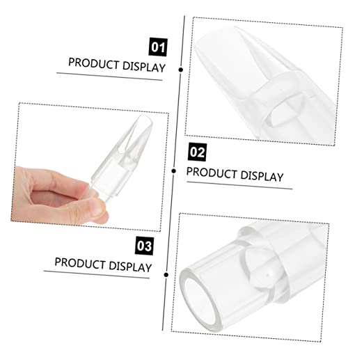 Lightaotao Saxophone Mouthpiece Flute Accessories Alto Saxophone Accessory Soprano Saxophone Clear Saxophone Mouthpiece Saxophone Supply Sax Mouthpiece Replacement Soprano Saxophone Accessory #TOP3