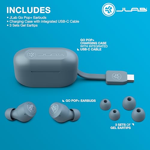 JLab Go Air Pop+ True Wireless Earbuds (Various Colors) - image 7