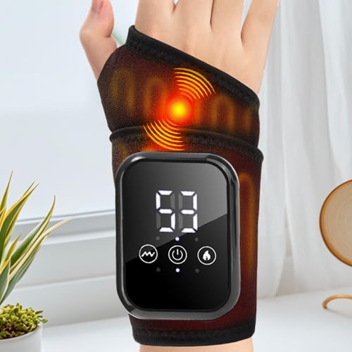 Masajeador de mano ajustable inalámbrico con masajeador de muñeca 3