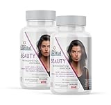 Nature Essential - Beauty nutricosmetica avanzada, con membrana de huevo Mkare (Pascual) y Zinc para cuidar la piel. Uñas y cabellos - Pack 2 botes de 30 capsulas