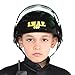amscan Black SWAT Cop Officer Child Costume - Medium 8-10, 1 Pc