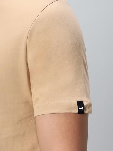 Image of Bewakoof Men's Solid Regular Fit T-Shirt