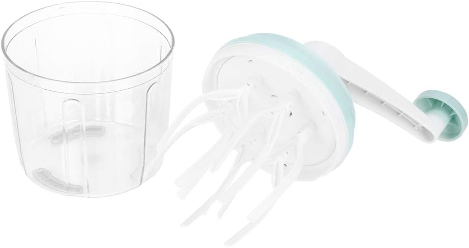 Egg Beaters Hand Crank, 1200ml Hand Crank Whisk With Non-Slip Base