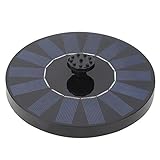 RASTKY Bomba de Fuente de Agua con Energía Solar, Mano de Obra Fina,...