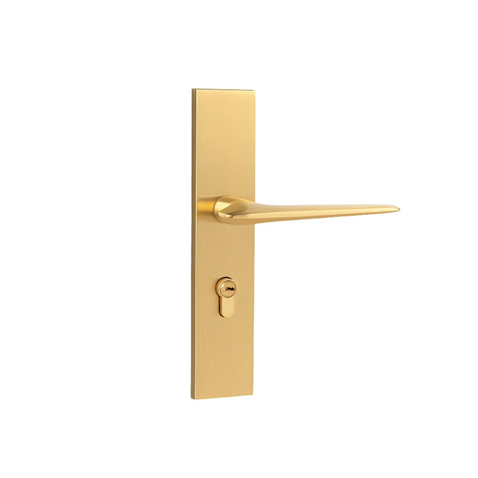 Serrure de porte silencieuse magnétique en laiton pour chambre à coucher