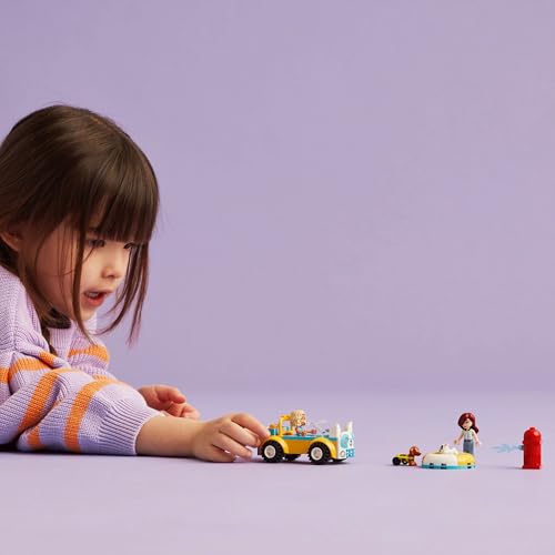 Image of LEGO Friends Dog-Grooming Car, Vehicle Playset 42635 Building Blocks Toys for 4+ Gift for Boys and Girls