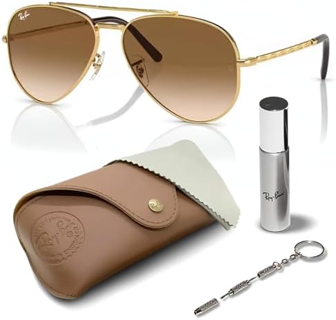 Ray-Ban RB3625 NEW AVIATOR Pilot Shaped Sunglasses for Men & Wome...