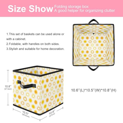 Cube de rangement pliable avec poignées solides pour optimiser le dressing de maison