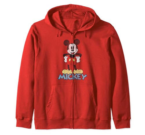 Sweat zippé Mickey Mouse Disney idéal pour vos sorties décontractées et weekend