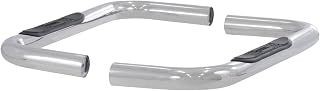ARIES 204036-2 3-Inch Round Polished Stainless Steel Nerf Bars, No-Drill, Fits Select Chevrolet, GMC C, K