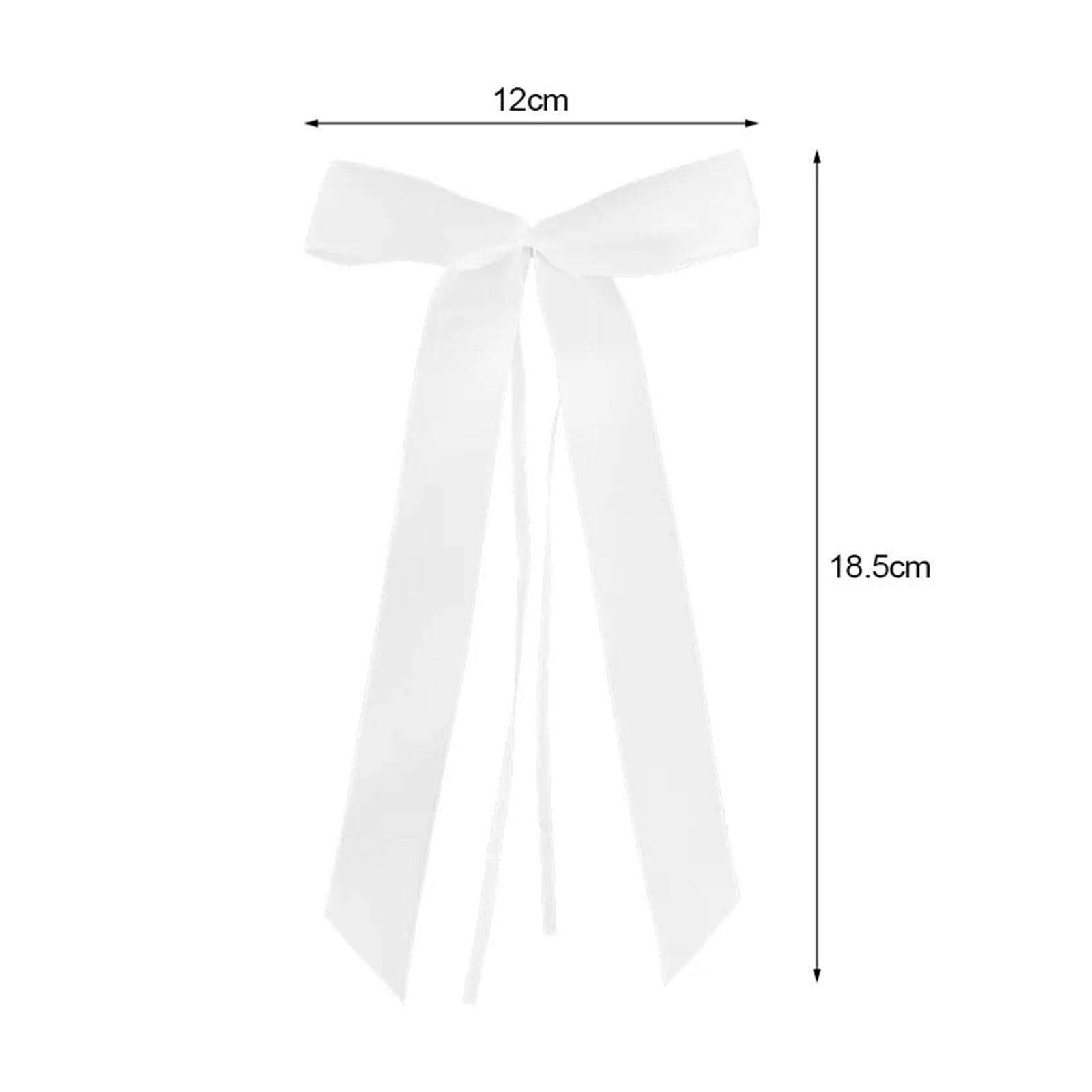100 Pezzi Bianchi Fiocchi di Nastro for Auto da Matrimonio Confezione Regalo Artigianale Forniture for Feste Compleanno sedie for banchi Decorazione Fai Te per Casa(Beige)