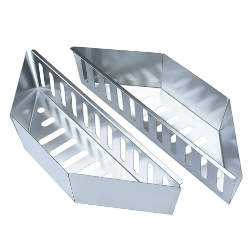 Paniers En Charbon De Bois Porte-briquettes de charbon de bois résistant à la chaleur, 2 pièces, accessoires de grillades for barbecue en plein air, supports de charbon de bois sûrs Pour Barbecues Cha