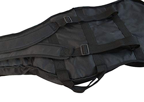 image for YMC 46-Inch Waterproof Dual Adjustable Shoulder Strap Electric Bass Gu