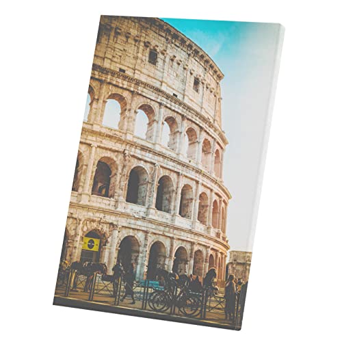 Tableau Rome vue du Colisée - Toile imprimée 60x90 cm poster décoratif