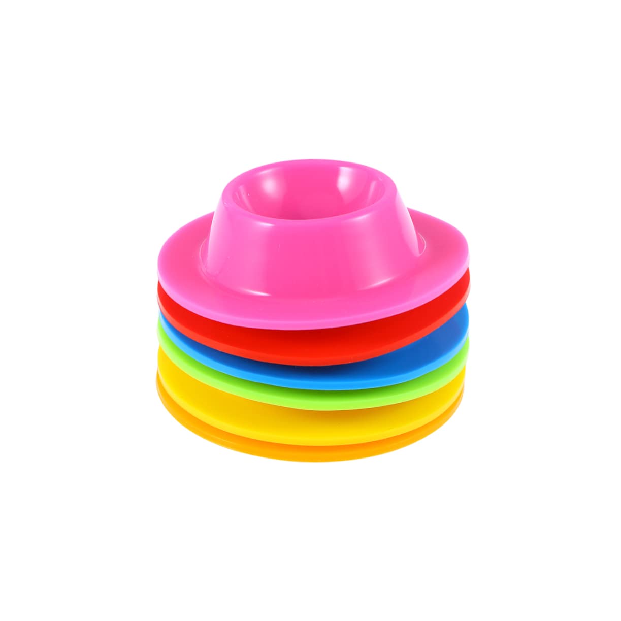 Amosfun 18 Pcs Porte-Oeufs Ustensiles De Cuisine pour Pocheuses à Œufs Cuiseur à Oeufs Pochés Mini Coquetiers Porte-coquetier Coquetier Oeuf Stand D'oeufs Coquetier en Silicone