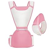 Baby Hip Carrier, Kindersitzträger für die ganze Position | mit verstellbarem Gurt, weich gepolstert, Hüftsitz zum Stillen