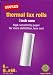 Thermal Fax Rolls 1/2-inch Core High Sensitivity Paper for More Definition, Less Curl