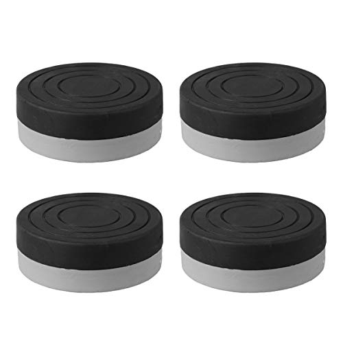winying 4PCS Tapis Anti-Vibration Amortisseur Tapis Antidérapant Coussin de Stabilité Vibration Silencieux pour Machine à Laver et sèche-Linge Machine à Laver Accessoires Gris Taille Unique