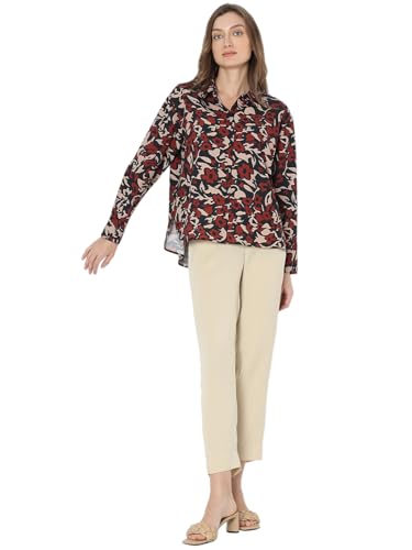 Image of VERO Moda Women Floral Print Shirt | Long Sleeve | Regular Fit