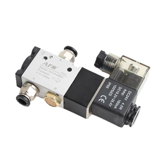 Électrovanne pneumatique 3V210-08-NC DC24V avec raccords 8mm