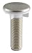 LDR Industries 501 6415SS Lifetime Plastic Threaded Shank Faucet Hole Cover, 0.5", Stainless Steel