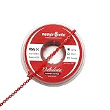 SNAWOP Dental Orthodontic Power Chain Multicolor Spool Elastic Rubber Bands for Teeth Braces (Long,