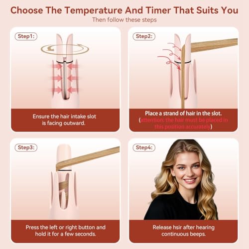Fer à friser automatique appareil coiffure têtes interchangeables