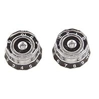 PRS designed lampshade knobs Set of two per package Fits all US-made models Available in Black and Amber SKU: 101754:001:008:002.Hand orientation: Right