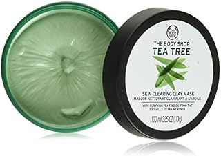 The Body Shop Tea Tree Skin Clearing Clay Face Mask, 3.85 Oz