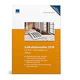  SIRADOS Kalkulationsatlas 2018 für Roh- und Ausbau im Altbau