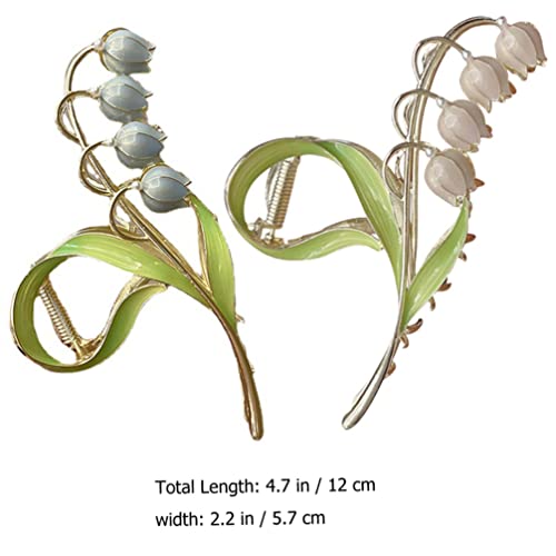 2 Unidades Grampo Presilhas De Cabelo Para Clipes De Garra Para Cabelos Grossos Presilhas Grandes Pa