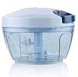 Kuber Industries Plastic Chopper Vegetable Cutter (Blue) - CTKTC030879