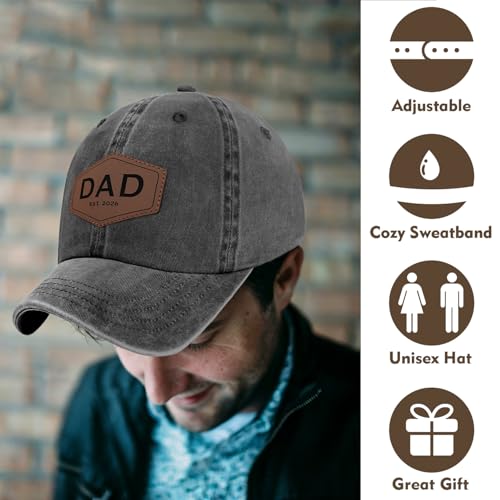 Image of Worlds Best Dad Ever Trucker Hat Fathers Day Birthday Gifts for Father Dad Papa Daddy from Daughter Son Baseball Cap