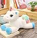 Oujppc Peluche Adorabile Unicorno, Giocattoli Super Coccolosi, Decorazione Confortevole della Stanza del Cuscino Che Abbraccia, Miglior Regalo per I Bambini Natale 40 Cm